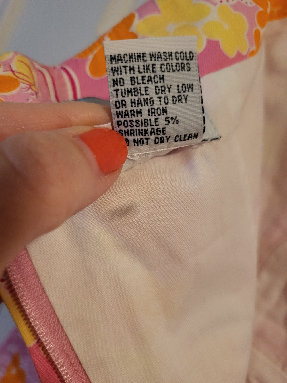 Lilly Pulitzer Pink Floral Halter Mini Dress - Picture 6 of 7